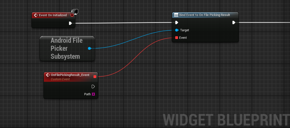 setting Blueprint Nodes to Retrieve files' paths